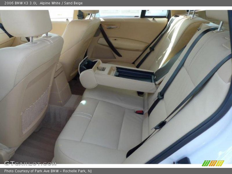 Alpine White / Sand Beige 2006 BMW X3 3.0i