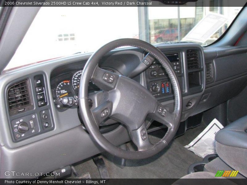 Victory Red / Dark Charcoal 2006 Chevrolet Silverado 2500HD LS Crew Cab 4x4