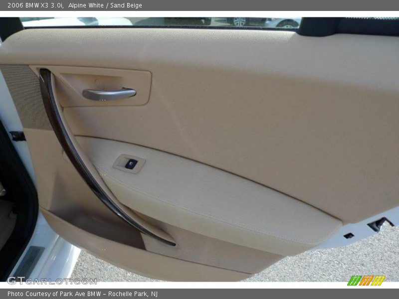 Alpine White / Sand Beige 2006 BMW X3 3.0i
