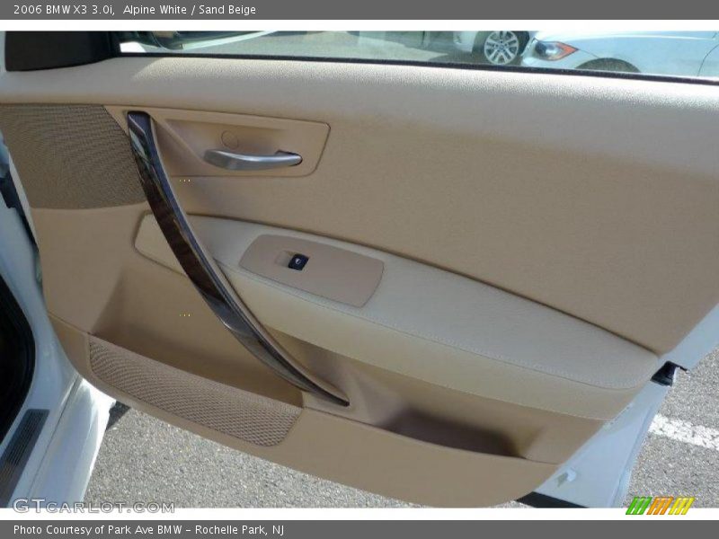 Alpine White / Sand Beige 2006 BMW X3 3.0i