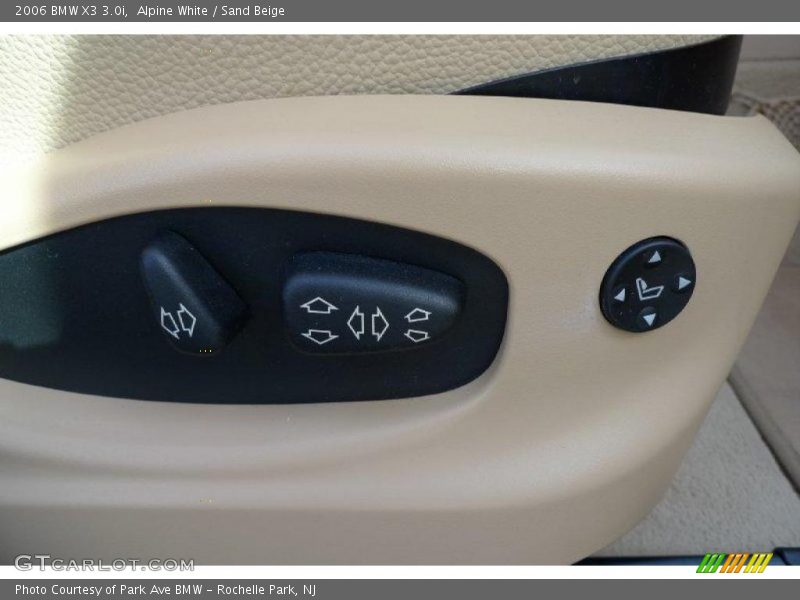 Alpine White / Sand Beige 2006 BMW X3 3.0i