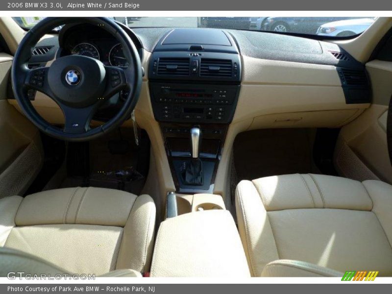 Alpine White / Sand Beige 2006 BMW X3 3.0i