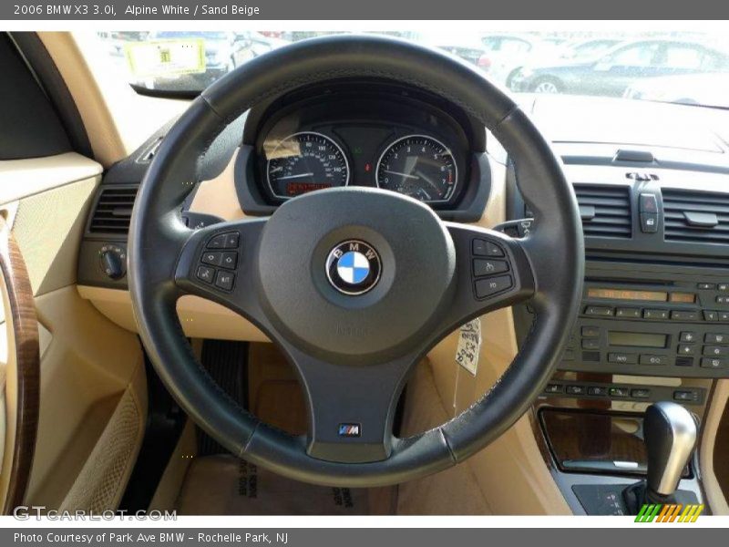 Alpine White / Sand Beige 2006 BMW X3 3.0i