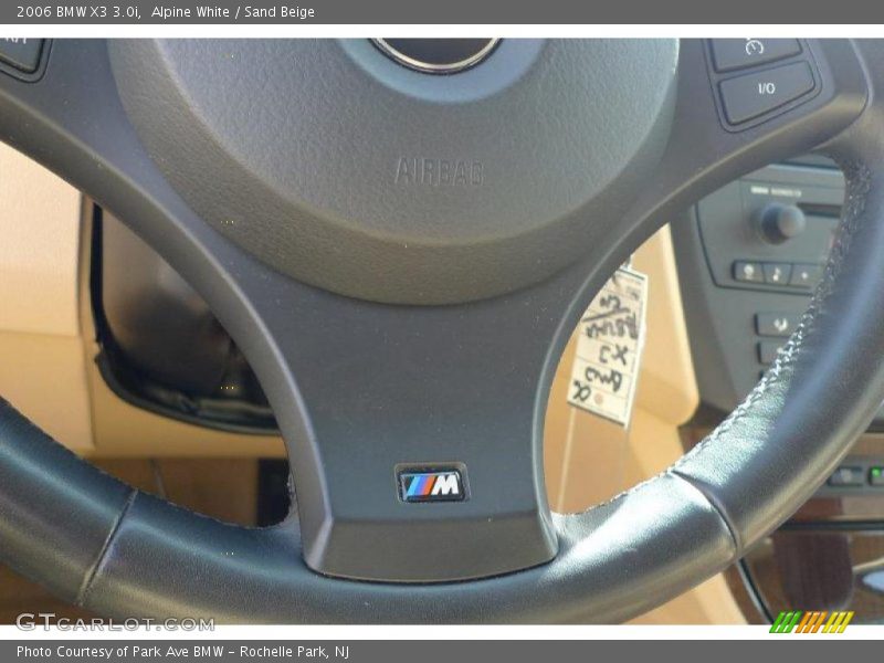 Alpine White / Sand Beige 2006 BMW X3 3.0i