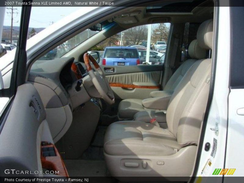 Natural White / Taupe 2007 Toyota Sienna XLE Limited AWD