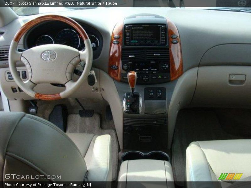 Natural White / Taupe 2007 Toyota Sienna XLE Limited AWD