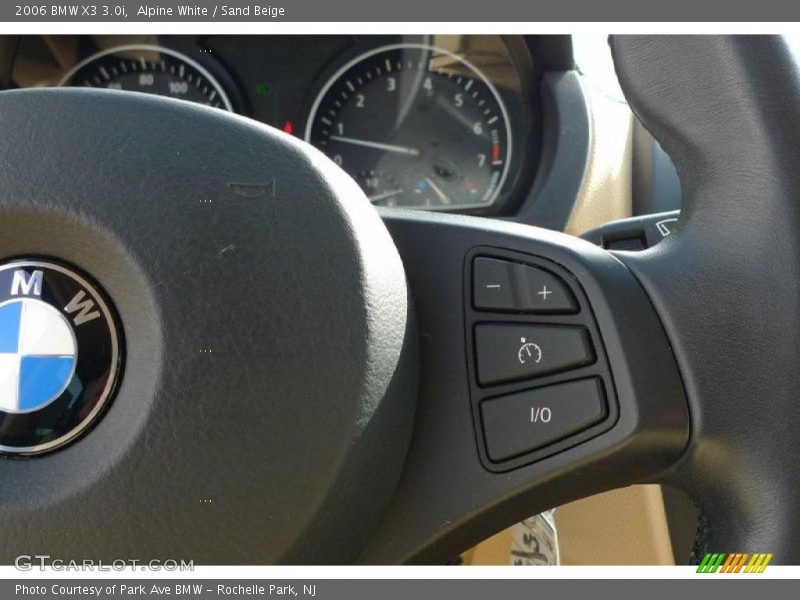 Alpine White / Sand Beige 2006 BMW X3 3.0i