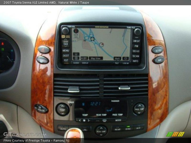 Natural White / Taupe 2007 Toyota Sienna XLE Limited AWD