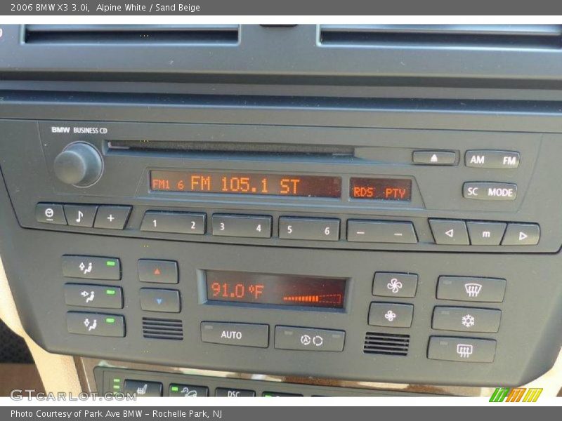 Alpine White / Sand Beige 2006 BMW X3 3.0i