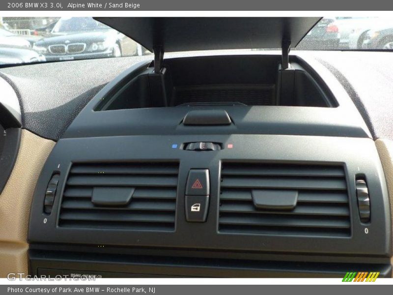 Alpine White / Sand Beige 2006 BMW X3 3.0i