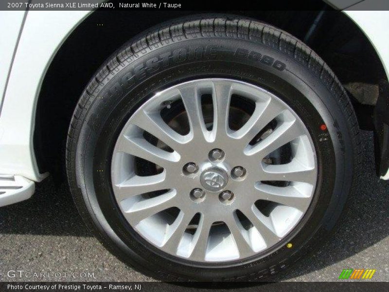 Natural White / Taupe 2007 Toyota Sienna XLE Limited AWD