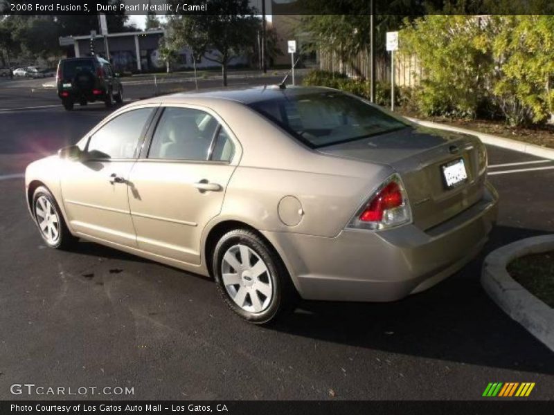 Dune Pearl Metallic / Camel 2008 Ford Fusion S