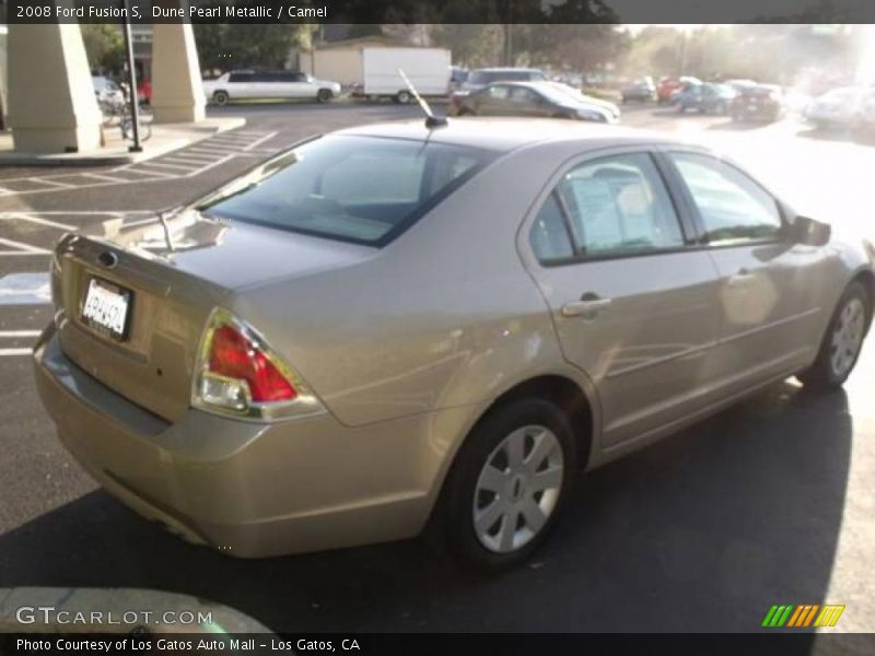 Dune Pearl Metallic / Camel 2008 Ford Fusion S