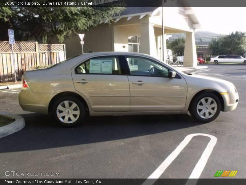 Dune Pearl Metallic / Camel 2008 Ford Fusion S
