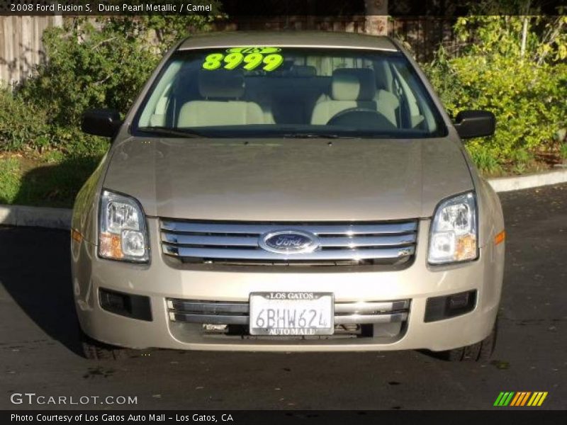 Dune Pearl Metallic / Camel 2008 Ford Fusion S