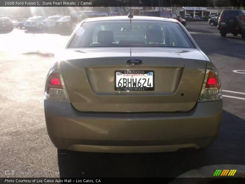 Dune Pearl Metallic / Camel 2008 Ford Fusion S