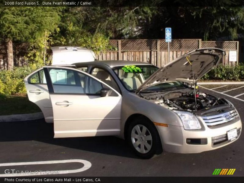 Dune Pearl Metallic / Camel 2008 Ford Fusion S