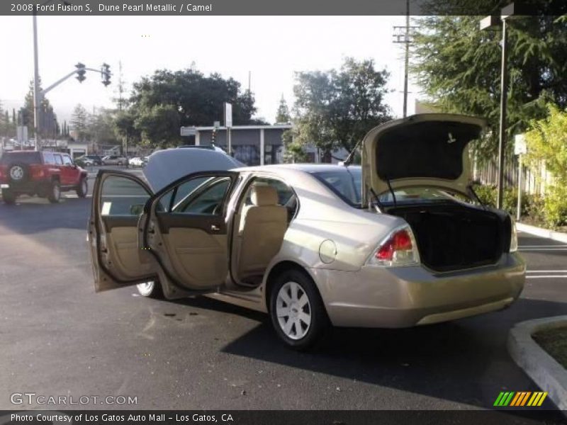 Dune Pearl Metallic / Camel 2008 Ford Fusion S