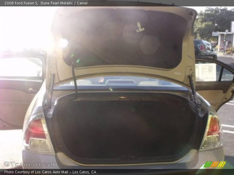 Dune Pearl Metallic / Camel 2008 Ford Fusion S