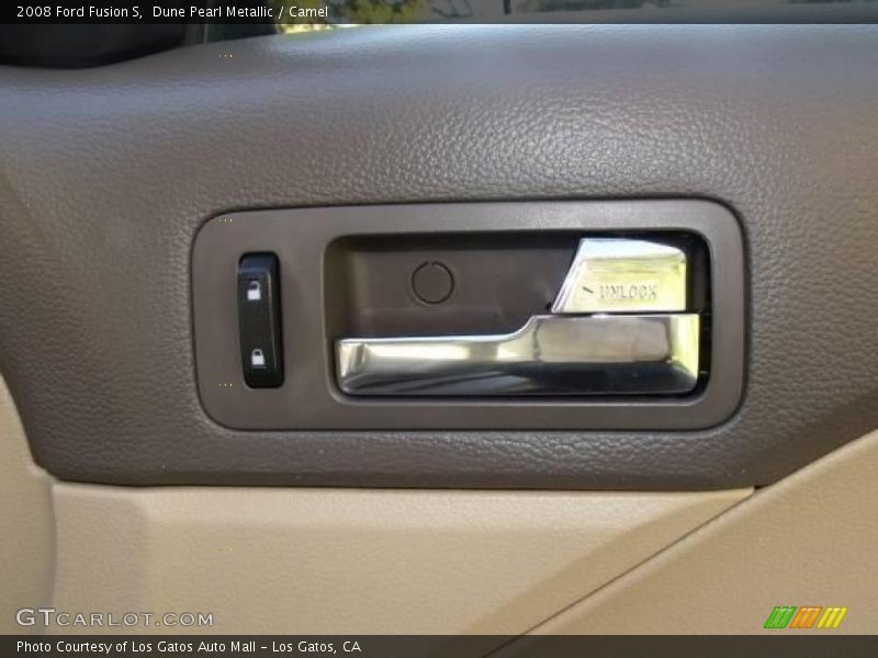 Dune Pearl Metallic / Camel 2008 Ford Fusion S