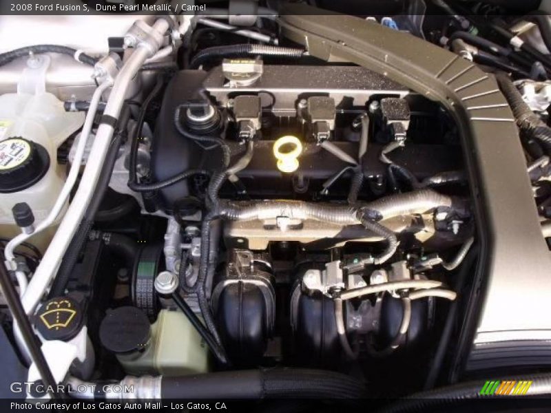 Dune Pearl Metallic / Camel 2008 Ford Fusion S