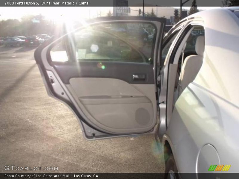 Dune Pearl Metallic / Camel 2008 Ford Fusion S
