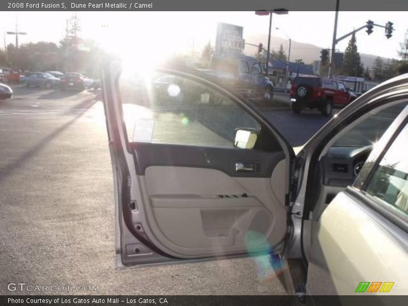 Dune Pearl Metallic / Camel 2008 Ford Fusion S