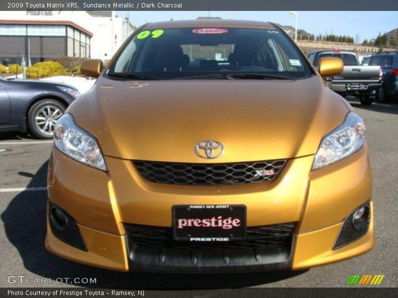 Sundance Metallic / Dark Charcoal 2009 Toyota Matrix XRS
