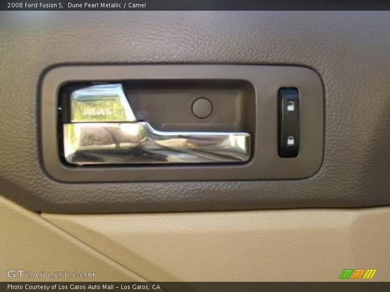 Dune Pearl Metallic / Camel 2008 Ford Fusion S