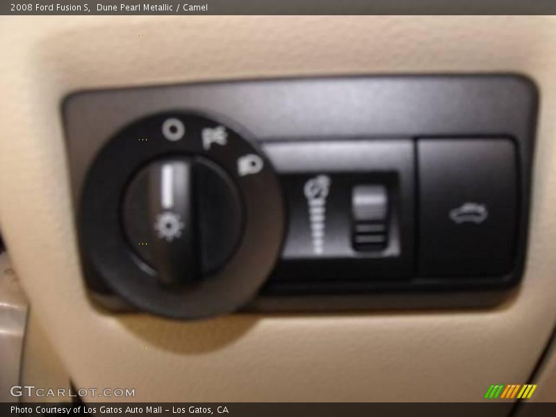 Dune Pearl Metallic / Camel 2008 Ford Fusion S