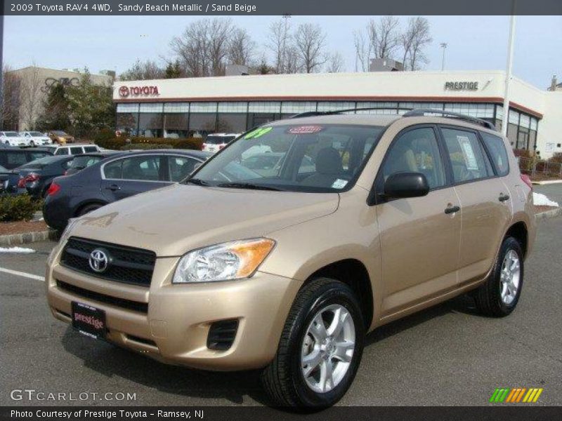 Sandy Beach Metallic / Sand Beige 2009 Toyota RAV4 4WD