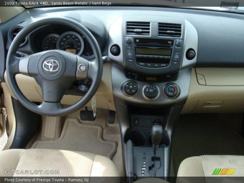 Sandy Beach Metallic / Sand Beige 2009 Toyota RAV4 4WD