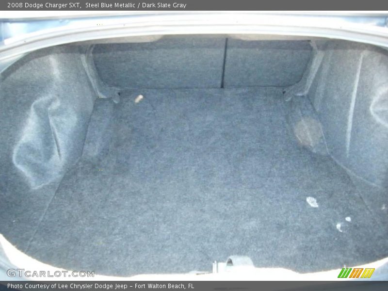 Steel Blue Metallic / Dark Slate Gray 2008 Dodge Charger SXT