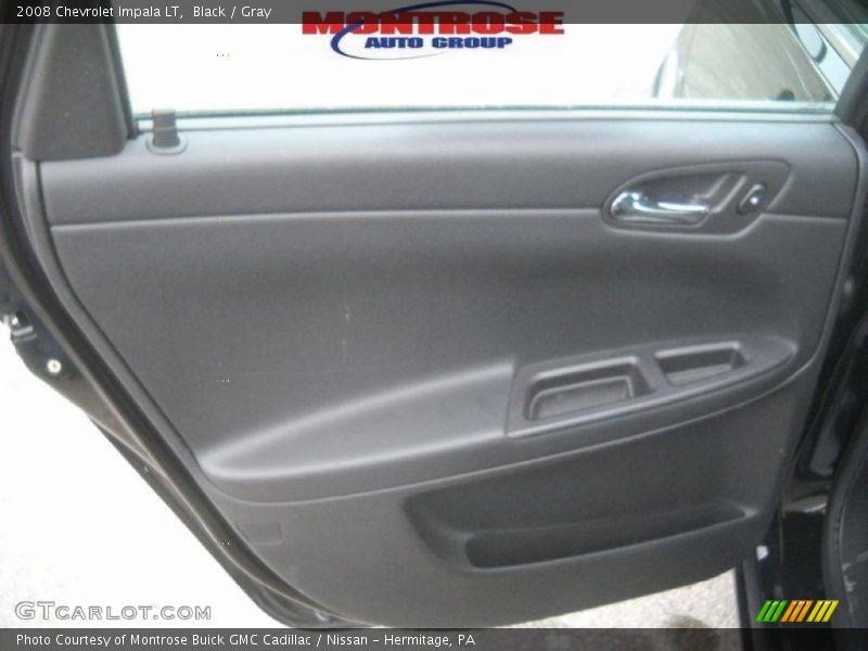 Black / Gray 2008 Chevrolet Impala LT