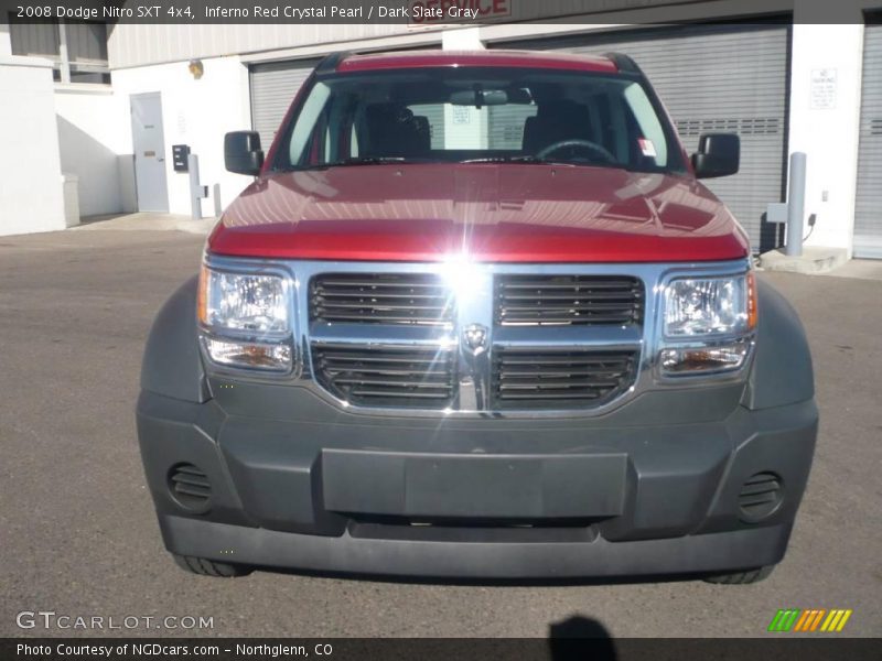 Inferno Red Crystal Pearl / Dark Slate Gray 2008 Dodge Nitro SXT 4x4