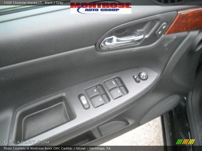Black / Gray 2008 Chevrolet Impala LT
