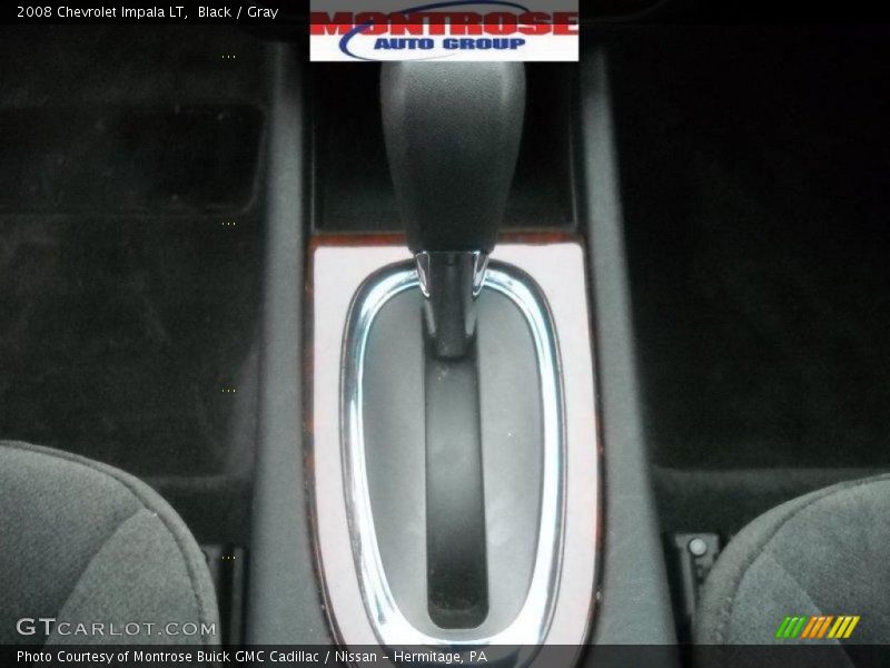 Black / Gray 2008 Chevrolet Impala LT