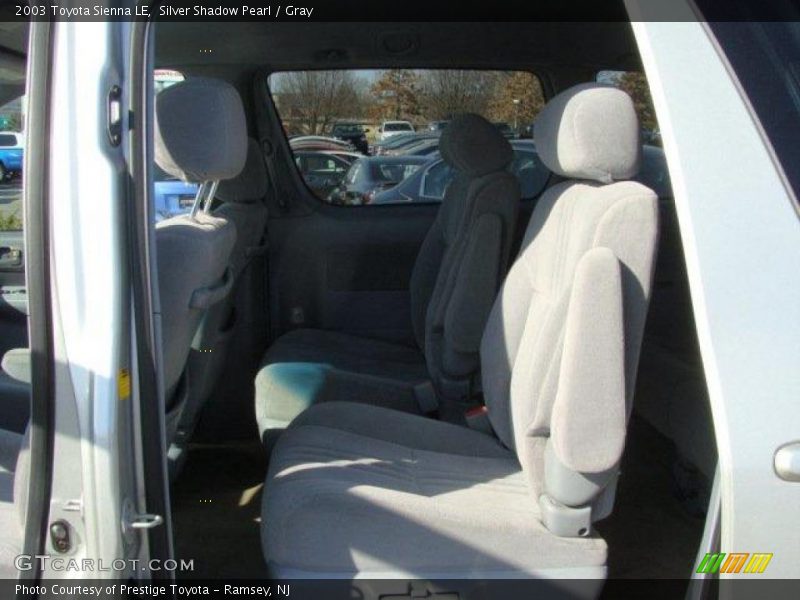 Silver Shadow Pearl / Gray 2003 Toyota Sienna LE