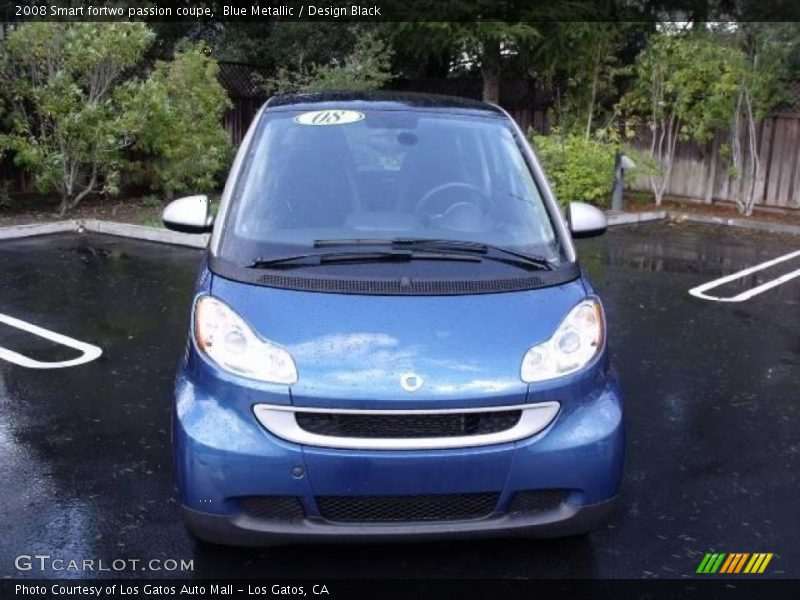 Blue Metallic / Design Black 2008 Smart fortwo passion coupe