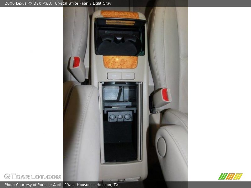Crystal White Pearl / Light Gray 2006 Lexus RX 330 AWD