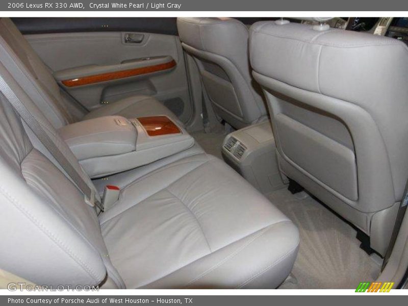 Crystal White Pearl / Light Gray 2006 Lexus RX 330 AWD