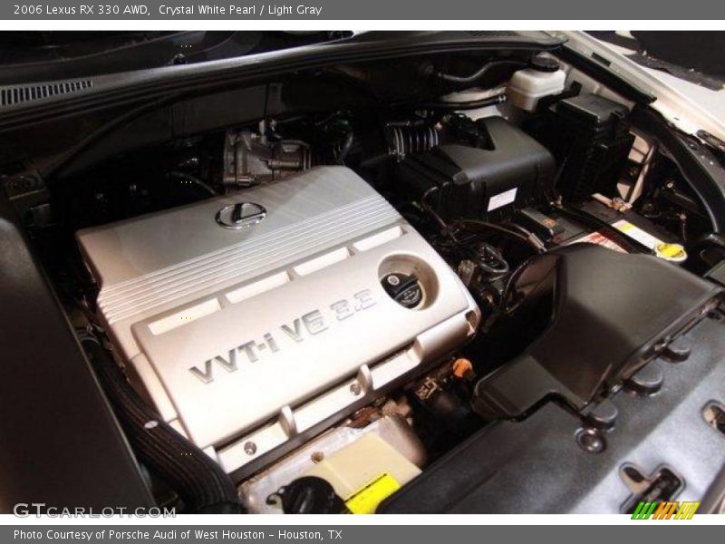 Crystal White Pearl / Light Gray 2006 Lexus RX 330 AWD