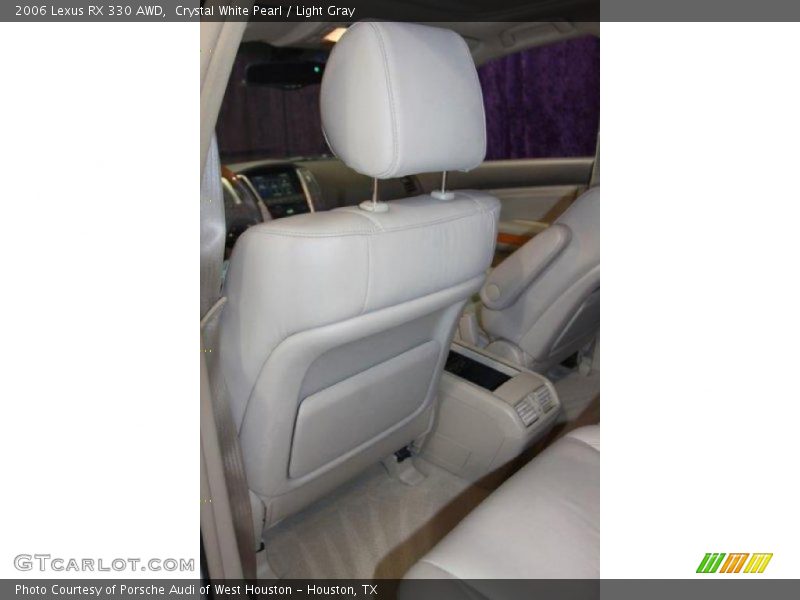 Crystal White Pearl / Light Gray 2006 Lexus RX 330 AWD