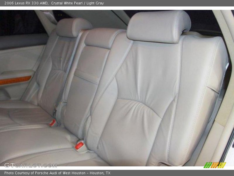 Crystal White Pearl / Light Gray 2006 Lexus RX 330 AWD