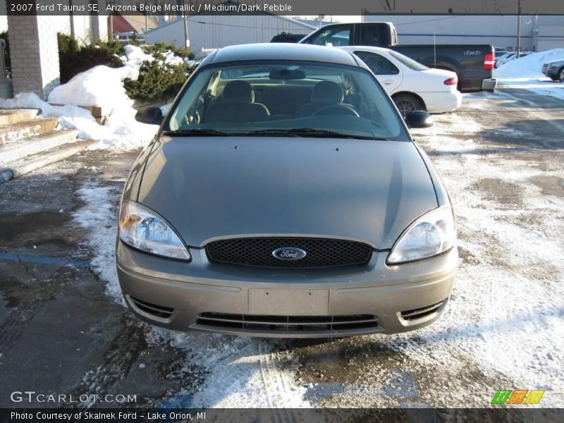 Arizona Beige Metallic / Medium/Dark Pebble 2007 Ford Taurus SE