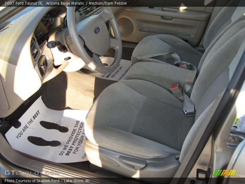 Arizona Beige Metallic / Medium/Dark Pebble 2007 Ford Taurus SE