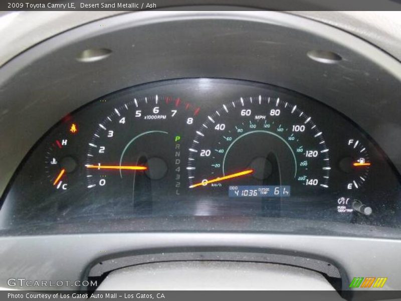 Desert Sand Metallic / Ash 2009 Toyota Camry LE