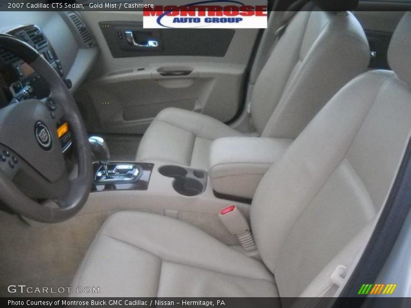 Gold Mist / Cashmere 2007 Cadillac CTS Sedan