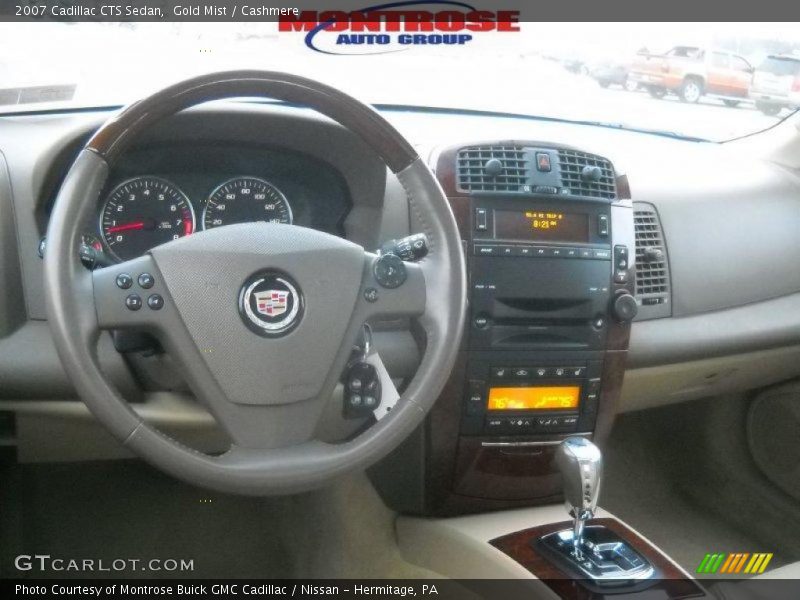 Gold Mist / Cashmere 2007 Cadillac CTS Sedan