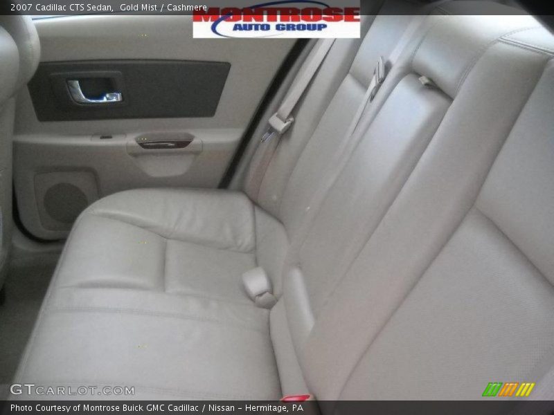 Gold Mist / Cashmere 2007 Cadillac CTS Sedan